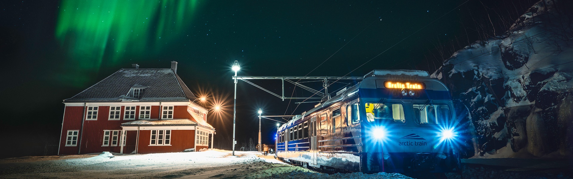 Aurora Boreală și Trenul Arctic
